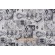 Magnolia Home Jambi Printed Cotton Drapery Fabric in Graphite 
