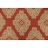 Thibaut Montgomery F96013 Printed Linen Blend Drapery Fabric in Red 