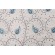 Assyrian Vine Embroidered Cotton Drapery Fabric in Luna 