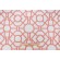 Stroheim and Roman Cathay Trellis Printed Linen Blend Drapery Fabric in Guava 