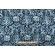 PK Lifestyles Sarasa Printed Linen Blend Drapery Fabric in Baltic