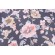 Robert Allen Lalita Printed Cotton Drapery Fabric in Indigo