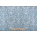 Robert Allen Printed Cotton Drapery Fabric in Cyan
