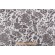 Duralee Ananya Printed Drapery Fabric in Charcoal