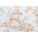 Thibaut Meridian F95305 Printed Drapery Fabric in Light Blue