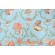 Thibaut Sumba Shell F95746 Printed Cotton Drapery Fabric in Sky Blue