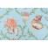 Thibaut Sumba Shell F95746 Printed Cotton Drapery Fabric in Sky Blue