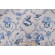 Thibaut Sumba Shell F95744 Printed Linen Blend Drapery Fabric in Blue on Natural