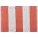 Functional Fabrics Cabana Stripe Woven Latex-Backed High UV Polyester Outdoor Fabric in Coral