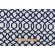 Iman Home Sultana Lattice Flocked Drapery Fabric in Luna