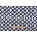 Iman Home Sultana Lattice Flocked Drapery Fabric in Luna