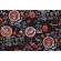 Gail Cadden Fabrics of SoHo Cider Season - Pumpkin Spice Printed Cotton Craft Fabric in Pumpkin Spice Latte for Timeless Treasures 