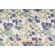 Robert Allen Fresh Bouquet Printed Cotton Drapery Fabric in Admiral