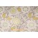 HGTV Home Urban Blossoms Printed Cotton Drapery Fabric in Platinum