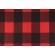 Premier Prints Buffalo Check Printed 7 oz Cotton Drapery Fabric in Red Black