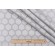 Valiant Fabrics Hive Damask Decorator Fabric in Silver 