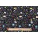 Timeless Treasures Mathematics Printed Cotton Craft Fabric in Black 
