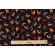Timeless Treasures Spring Chicken - Tossed Roosters And Hens Printed Cotton Craft Fabric in Black 