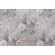 Waverly Ballad Bouquet Printed Linen Blend Drapery Fabric in Platinum