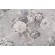 Waverly Ballad Bouquet Printed Linen Blend Drapery Fabric in Platinum