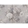 Waverly Ballad Bouquet Printed Linen Blend Drapery Fabric in Platinum