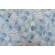 PK Lifestyles Farmhouse Leaf Printed Polyester Outdoor Fabric in Chambray 