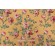 Robert Allen Greystone Printed Cotton Drapery Fabric in Maize