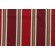 Richloom Stripe Printed Polyester Outdoor Fabric in Maroon