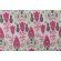 Premier Prints Neda Printed Polyester Outdoor Fabric in Jazz Pink 