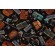 Timeless Treasures Cabin Rules - Fishing Gear Printed Cotton Craft Fabric in Black 
