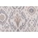 Ikat Printed Linen Drapery Fabric in Stone 