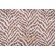 P Kaufmann Zebra Skin Printed Cotton Drapery Fabric in Chocolate 
