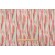 PK Lifestyles All Lined Up Printed Polyester Outdoor Fabric in Coral