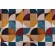 Click for 2 Yards Stof France Geometrico Printed Cotton Drapery Fabric in Multicolore Stof France Geometrico Printed Cotton Drapery Fabric in Multicolore
