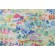 PK Lifestyles Water Coloring Printed Cotton Blend Drapery Fabric in Bloom 