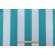 Terrasol - Awning Stripe Printed Polyester Outdoor Fabric in Teal