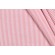 Atacama Stripe Woven Cotton Decorator Fabric in Coral 