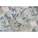 Novogratz Blossom Printed Polyester Outdoor Fabric in Aegean 