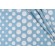 Sample of Hilary Farr Cirque Du Hilary Applique Embroidered Drapery Fabric in 511-Dream Blue for Covington 