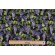 Dona Gelsinger Fabrics Of SoHo Wine Country - Grape Vines Printed Cotton Craft Fabric in Black for Timeless Treasures 