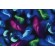 Fabrics of SoHo Winter Light - Aurora Sky Printed Cotton Craft Fabric in Night for Timeless Treasures 
