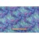 Chong-A Hwang Fabrics of SoHo Luminous - Swirly Pattern Metallic Printed Cotton Craft Fabric in Purple for Timeless Treasure 