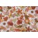 Stof France Ingrid Printed Cotton Drapery Fabric in Terracotta 