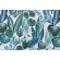 Stof France Lochy Printed Cotton Drapery Fabric in Bleu 
