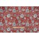 Stof France Pivoine Printed Velveteen Decorator Fabric in Terracotta 