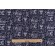 Gail Cadden Hanukkah - Menorah & Happy Hanukkah Text Printed Cotton Craft Fabric in Navy for Timeless Treasures 