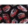 Sample of Timeless Treasures Fire Rescue - Tossed Fire Engine Printed Cotton Craft Fabric in Black 