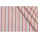 Sample of Thibaut Resort Ticking W716035 Woven Cotton Decorator Fabric in Pink and Green 