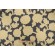 Sample of Thibaut Nikko F916016 Printed Linen Blend Drapery Fabric in Yellow and Grey 
