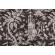 Sample of Thibaut Pagoda Garden F914207 Printed Linen Blend Drapery Fabric in Charcoal 